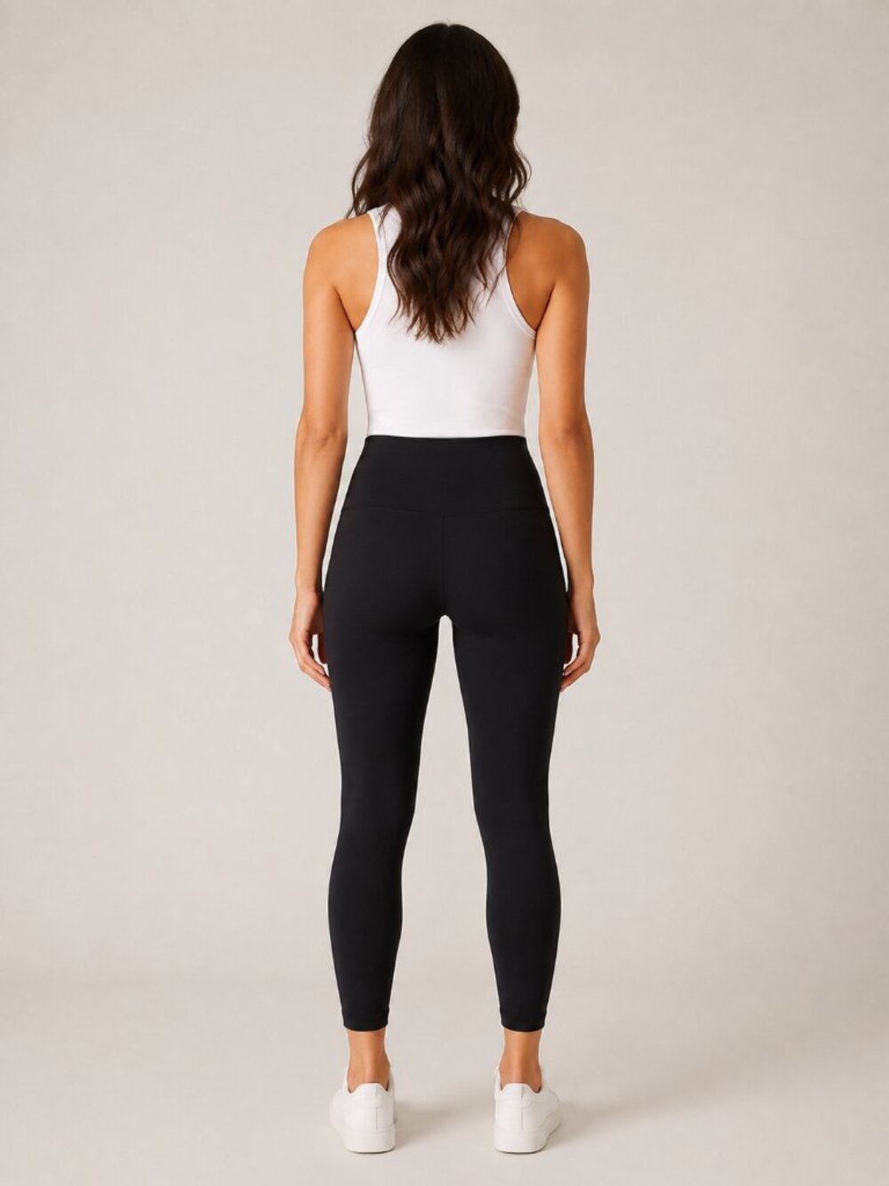 OFFLINE by Aerie OG High Rise Black Leggings Medium 23” Inseam - Picture 2 of 5